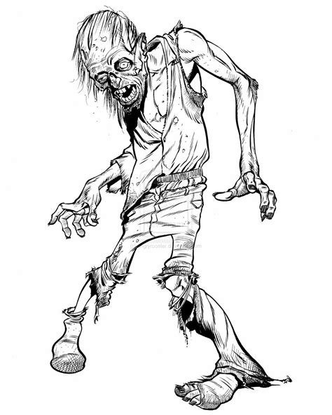 Zombie drawing - Unleash your creativity with these captivating zombie drawing ideas. Explore different styles and techniques to bring your undead artwork to life and create a chilling masterpiece.